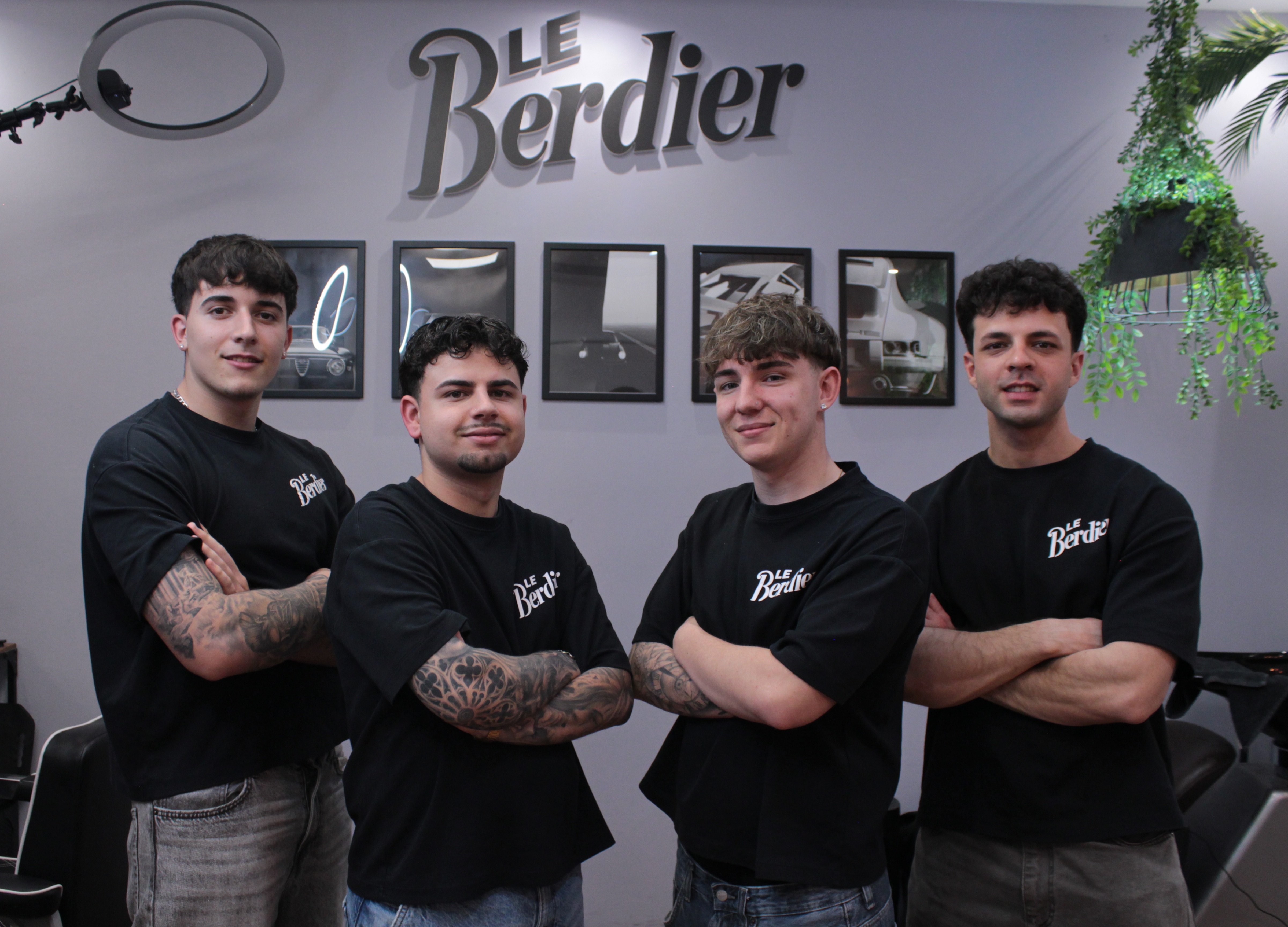 Equipo de Le Berdier Barbería